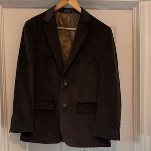 Moores sueded corduroy blazer jacket size medium